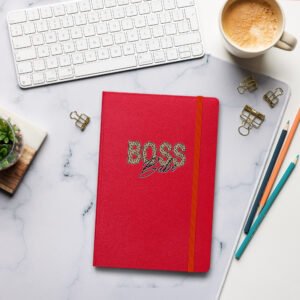 Boss Babe Hardcover bound notebook