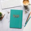 hardcover-bound-notebook-turquoise-front-699e816d1316c.jpg Boss Babe Hardcover bound notebook