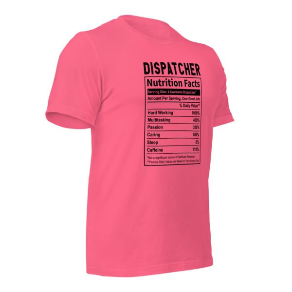 unisex-staple-t-shirt-charity-pink-right-front-6988b10c338a5.jpg Dispatcher Nutrition Facts