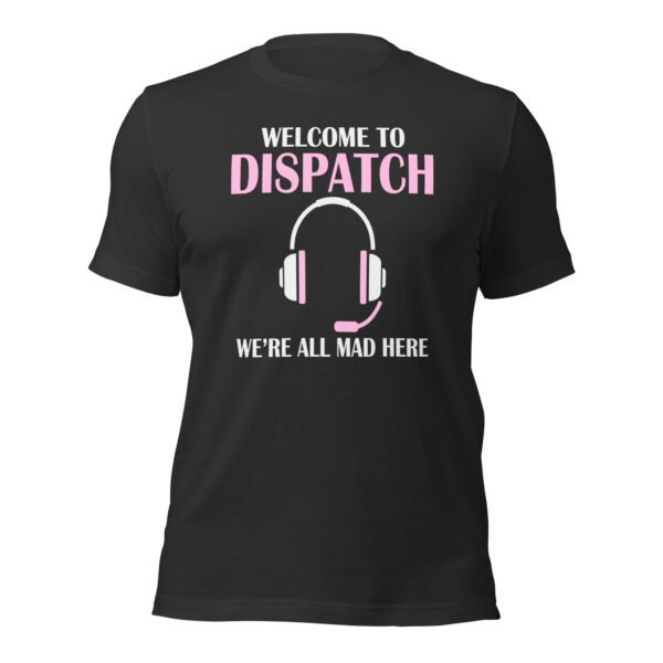 unisex-staple-t-shirt-dark-grey-front-6988ba7134ee3.jpg Welcome To Dispatch