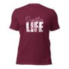 unisex-staple-t-shirt-maroon-front-6988129bd146c.jpg Dispatcher Life