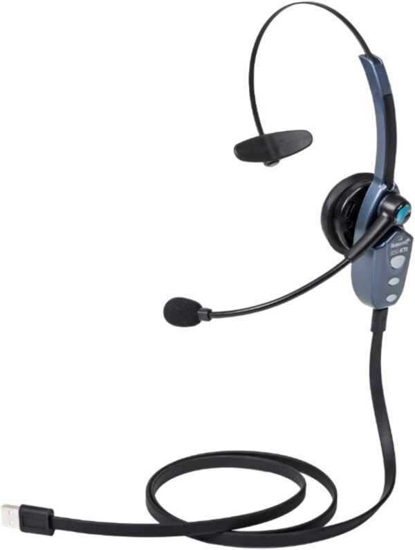 Noise Cancelling BlueParrott Bluetooth Headset for Truck Drivers (Hands-Free Calls)