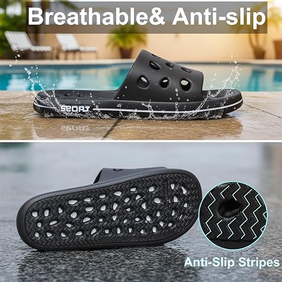 Quick-Dry Shower Shoes for Truckers