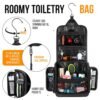 Hanging Toiletry Bag for Truck Drivers (Stay Organized on the Road)
